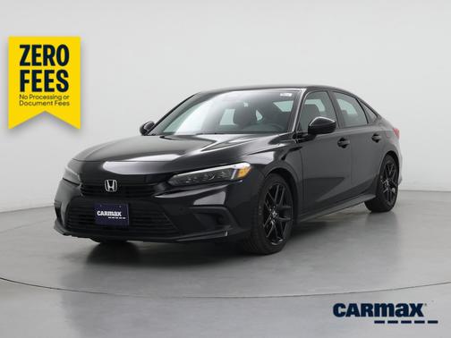 Black 2022 Honda Civic Sport