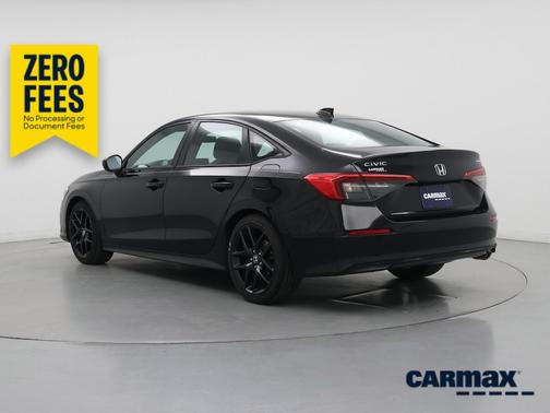 Black 2022 Honda Civic Sport