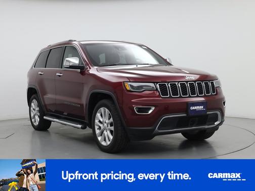 Burgundy 2017 Jeep Grand Cherokee Limited