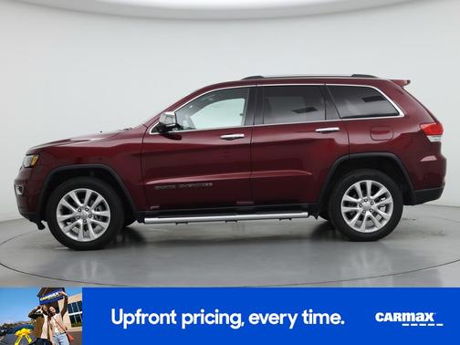 Burgundy 2017 Jeep Grand Cherokee Limited