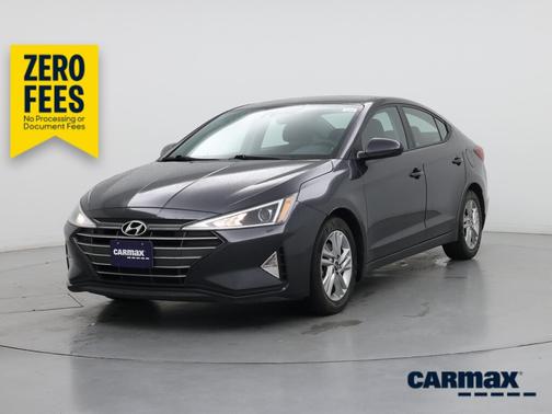 Gray 2020 Hyundai ELANTRA SEL