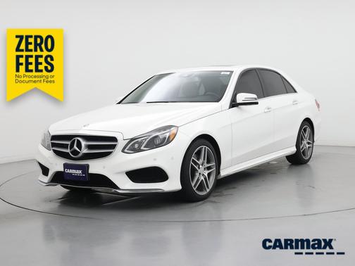 White 2016 Mercedes-Benz E-Class