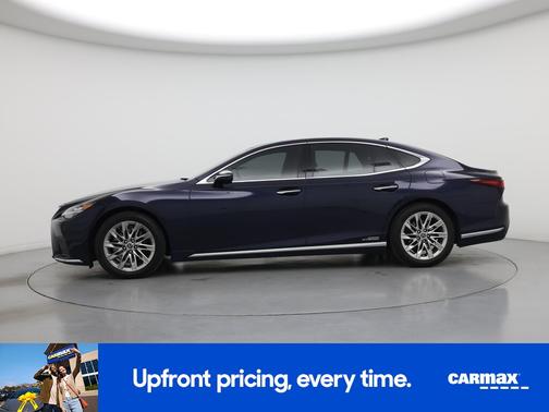 Blue 2021 Lexus LS 500h