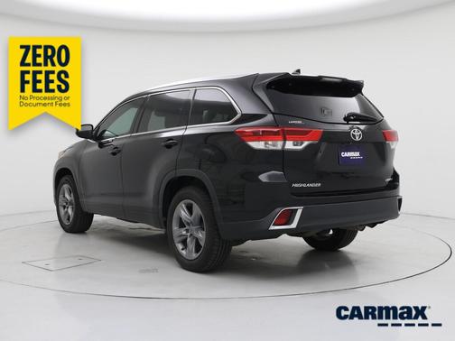 Black 2018 Toyota Highlander Limited