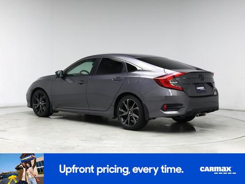 Gray 2019 Honda Civic Sport