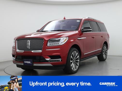 Red 2020 Lincoln Navigator Reserve