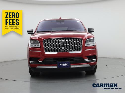 Red 2020 Lincoln Navigator Reserve