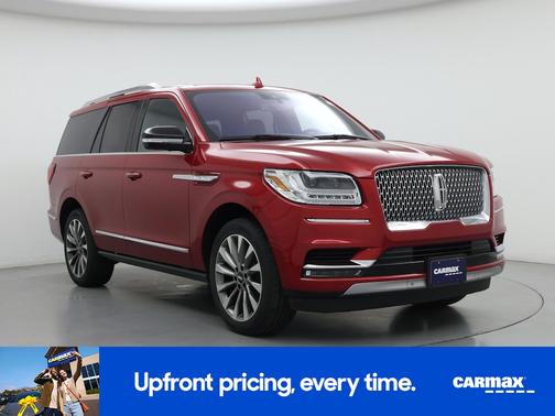 Red 2020 Lincoln Navigator Reserve