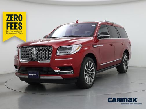 Red 2020 Lincoln Navigator Reserve