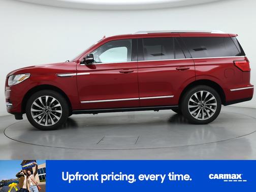 Red 2020 Lincoln Navigator Reserve