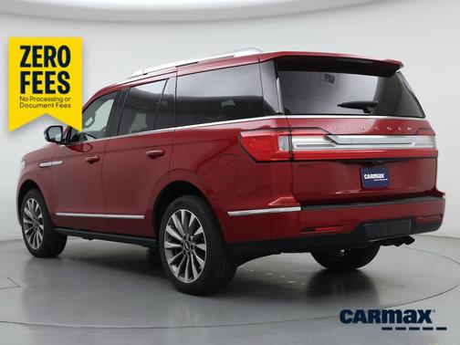 Red 2020 Lincoln Navigator Reserve