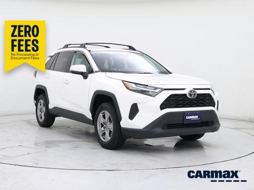 White 2022 Toyota RAV4 XLE