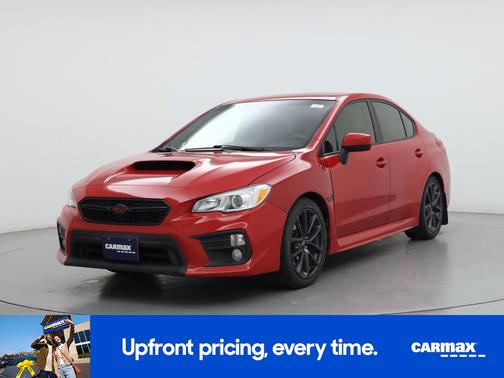 Red 2018 Subaru WRX Premium