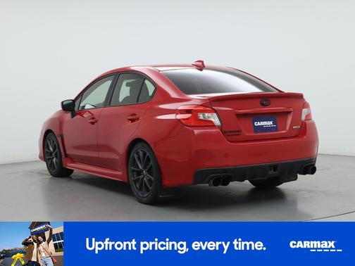 Red 2018 Subaru WRX Premium