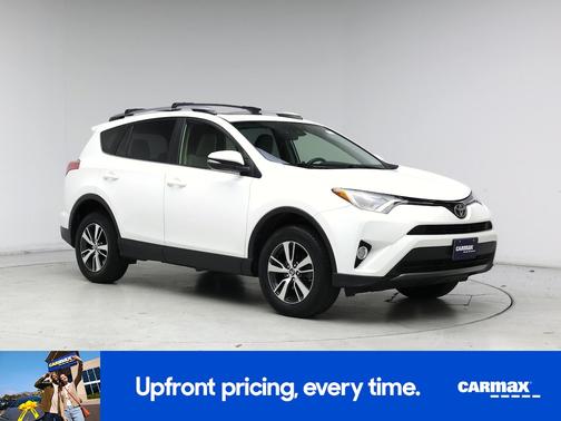 White 2017 Toyota RAV4 XLE