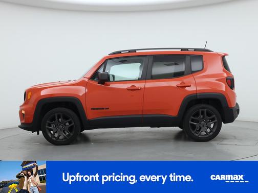 Orange 2021 Jeep Renegade 80th Anniversary