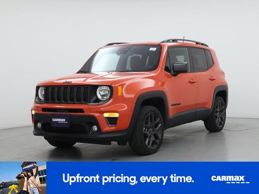 Orange 2021 Jeep Renegade 80th Anniversary