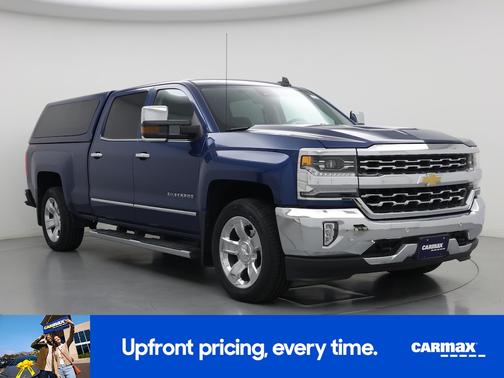 Blue 2018 Chevrolet Silverado 1500 LTZ Truck