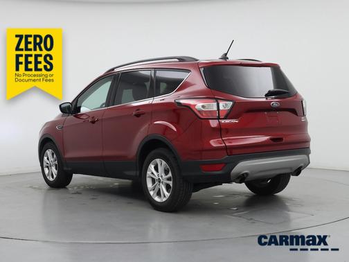 Red 2018 Ford Escape SEL