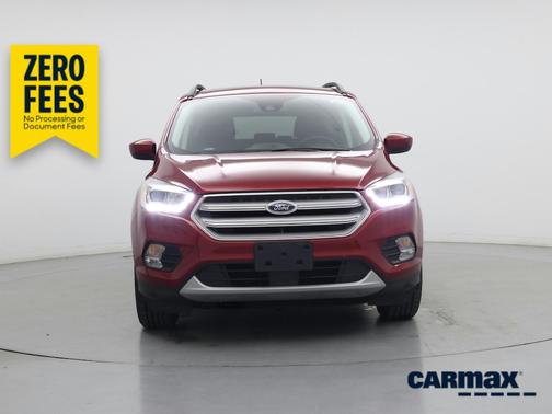 Red 2018 Ford Escape SEL