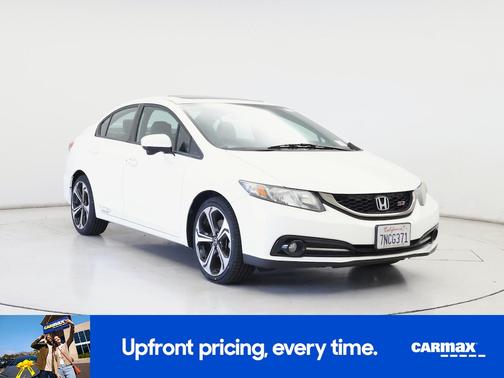 White 2015 Honda Civic SI