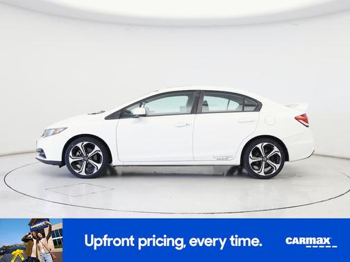 White 2015 Honda Civic SI
