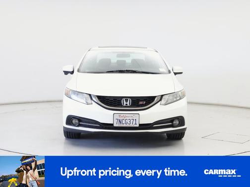 White 2015 Honda Civic SI