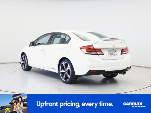 White 2015 Honda Civic SI