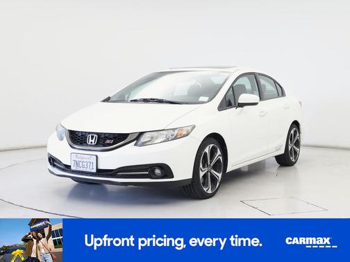 White 2015 Honda Civic SI