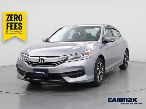 Silver 2017 Honda Accord LX