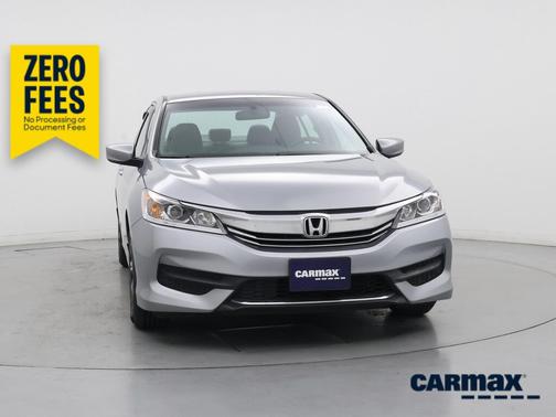 Silver 2017 Honda Accord LX