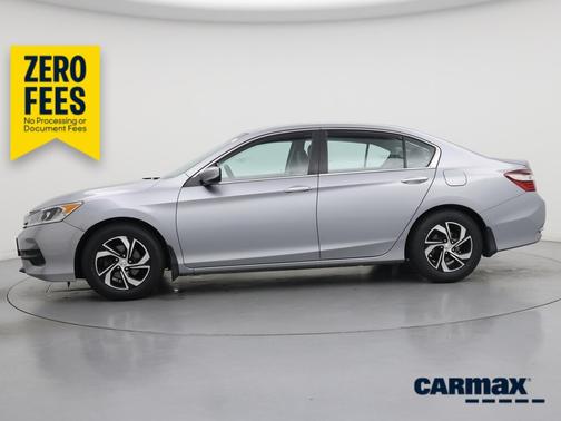 Silver 2017 Honda Accord LX