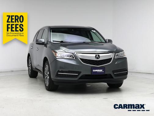 Green 2016 Acura MDX