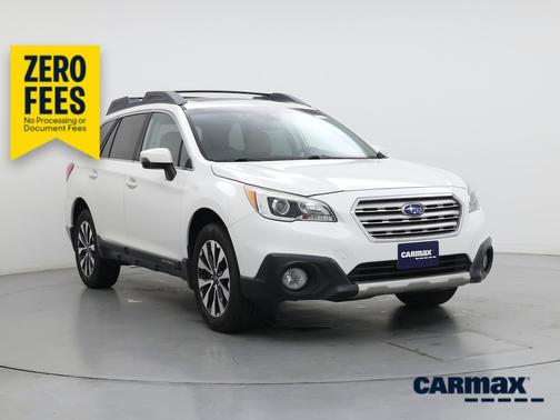White 2017 Subaru Outback 2.5I Limited