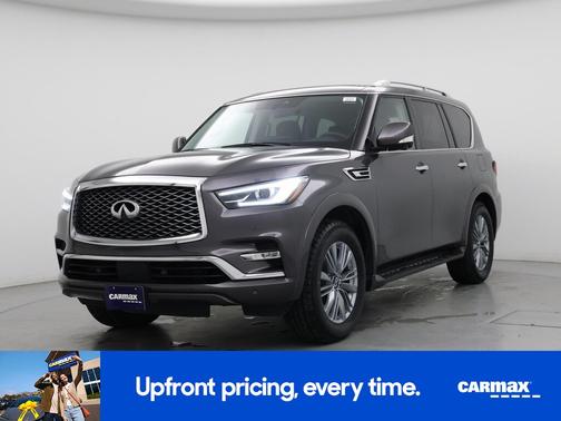 Gray 2024 INFINITI QX80 Luxe