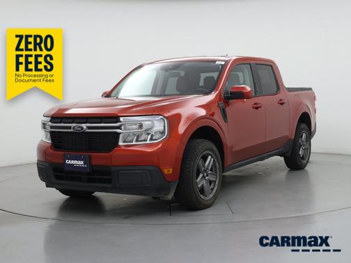 Red 2023 Ford Maverick Lariat