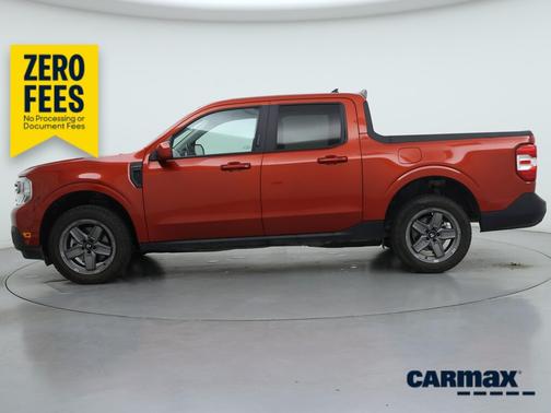 Red 2023 Ford Maverick Lariat