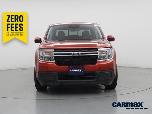 Red 2023 Ford Maverick Lariat