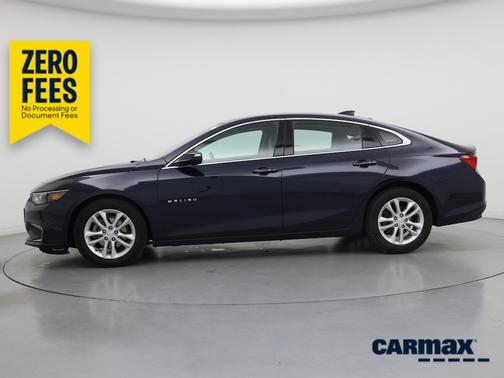 Blue 2017 Chevrolet Malibu LT