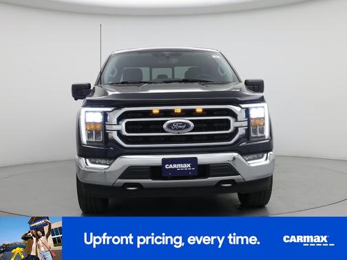 Blue 2021 Ford F-150 XLT