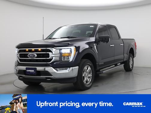 Blue 2021 Ford F-150 XLT