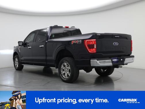 Blue 2021 Ford F-150 XLT