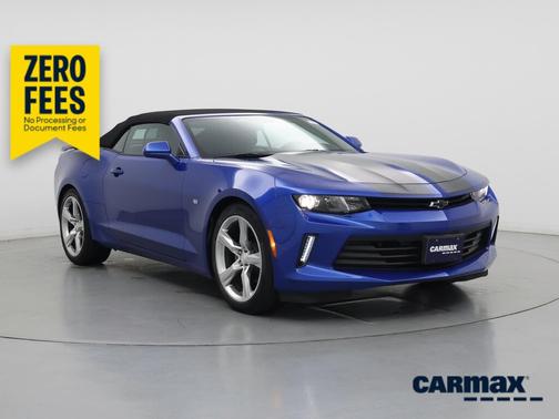 Blue 2016 Chevrolet Camaro LT