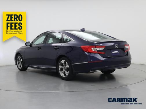 Blue 2018 Honda Accord EX-L