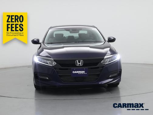 Blue 2018 Honda Accord EX-L