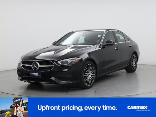 Black 2025 Mercedes-Benz C-Class