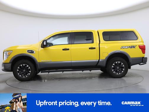 Yellow 2017 Nissan Titan PRO-4X