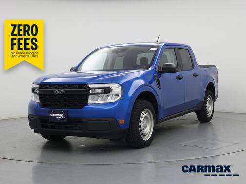 Blue 2022 Ford Maverick XL