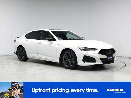 White 2021 Acura TLX SH-AWD A-Spec