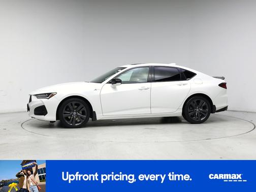 White 2021 Acura TLX SH-AWD A-Spec